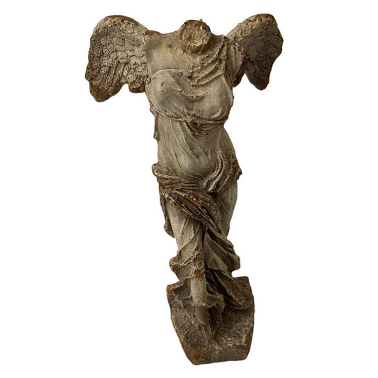 Statue of a winged figure 