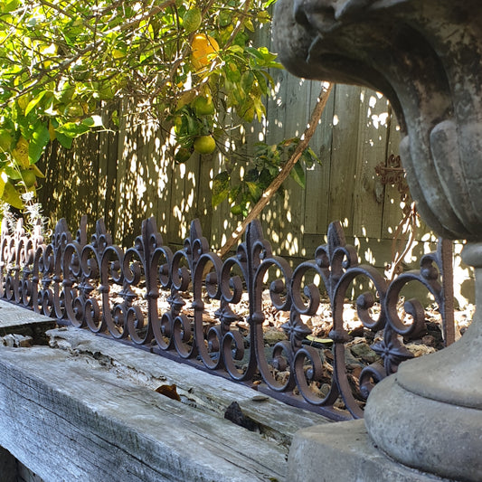 Cast Iron Lawn Fence