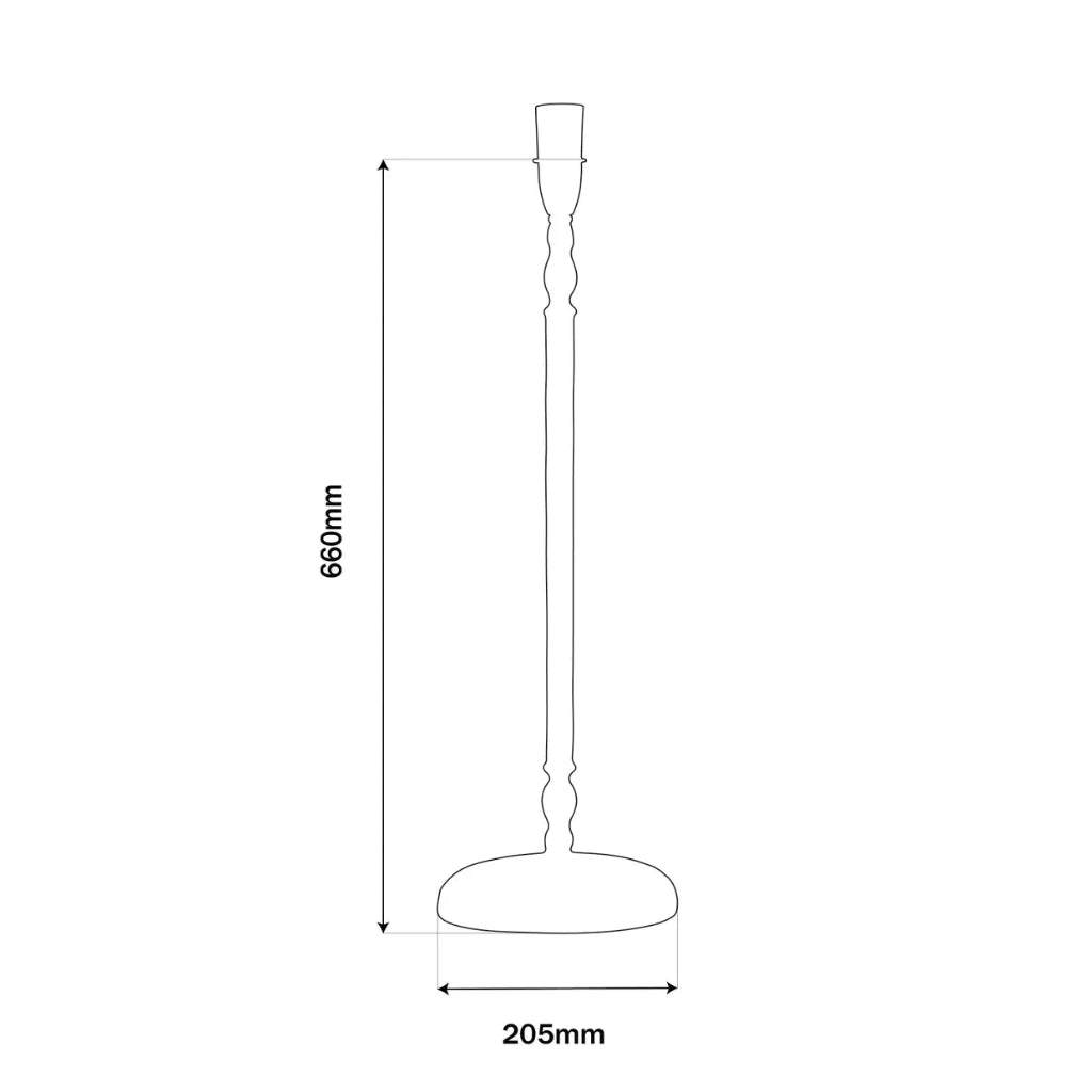 Lyon Linen Tall Lamp