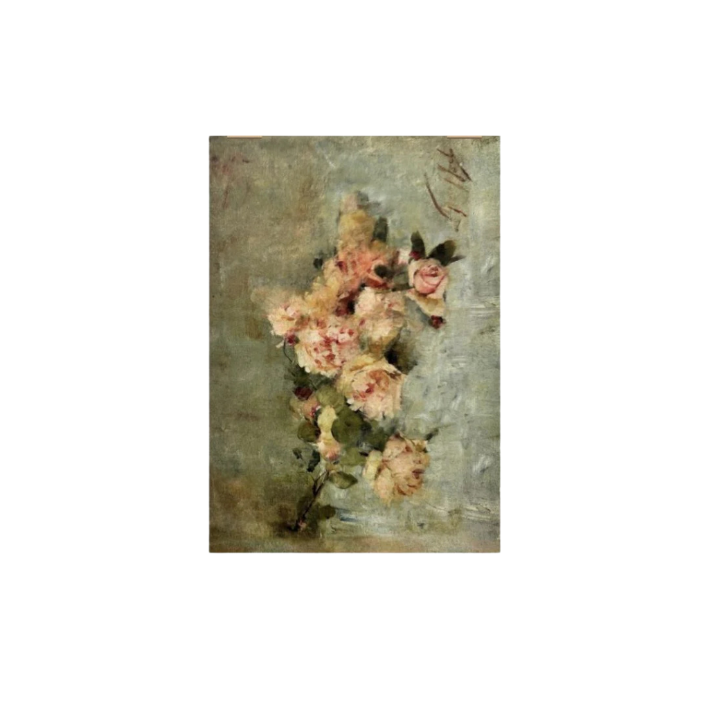 Old Masters Roses Teatowel