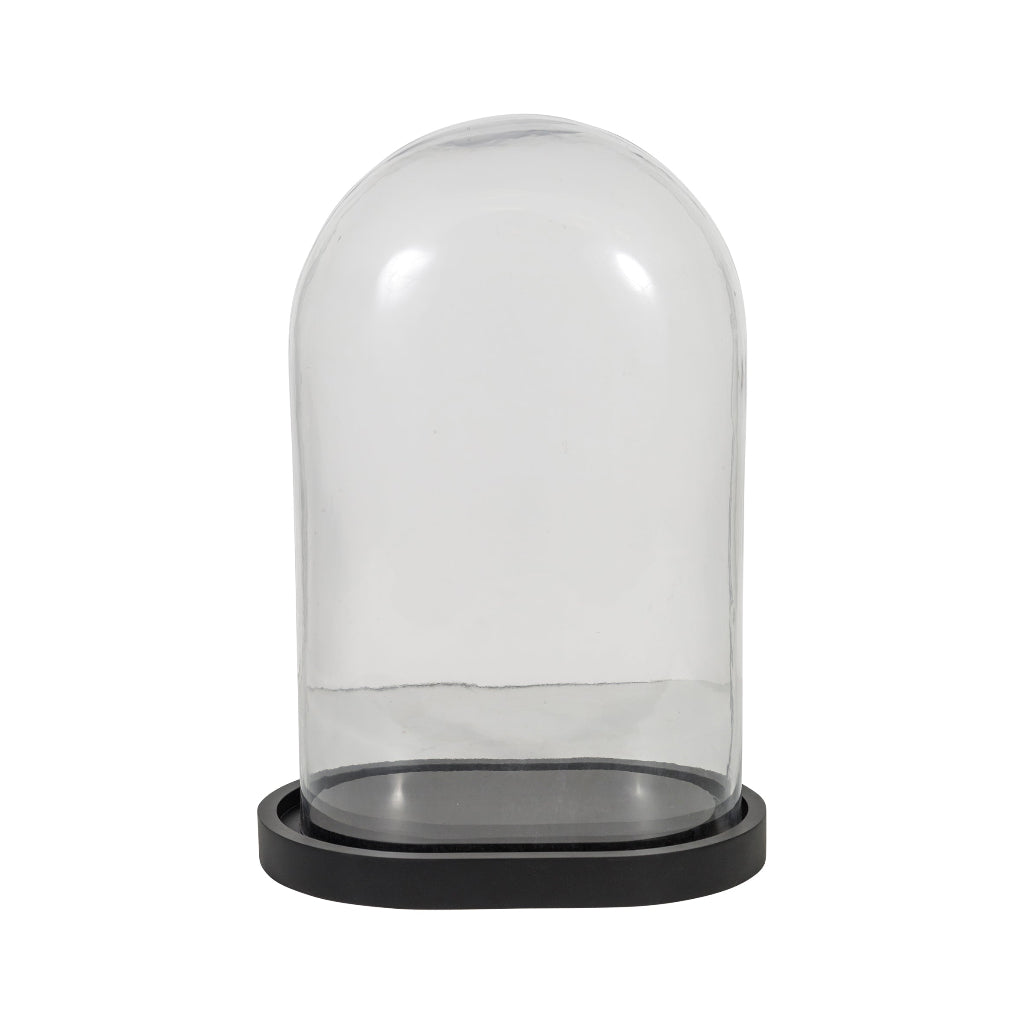 Oval Glass Dome Cloche by French Country Collections