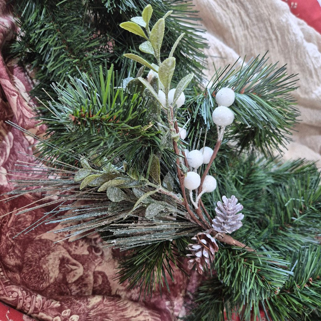 Pine Cone Pick added to Garland