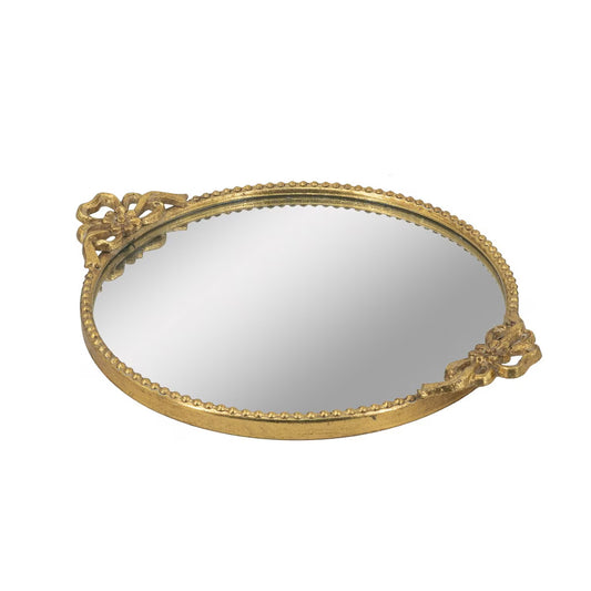 Round Mirror Tray