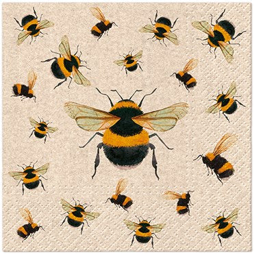 Dancing Bees Cocktail Napkins