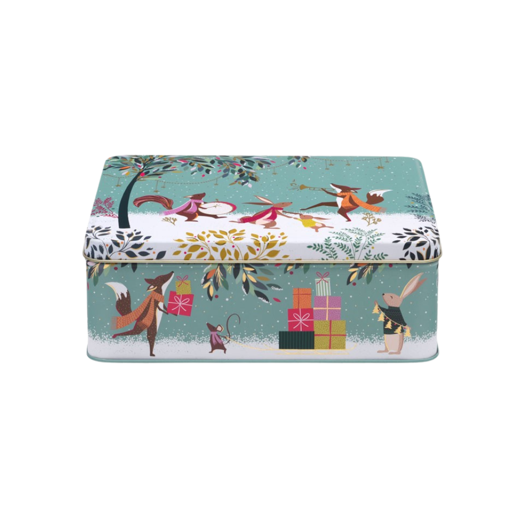 Sara Miller Woodland Christmas Tin