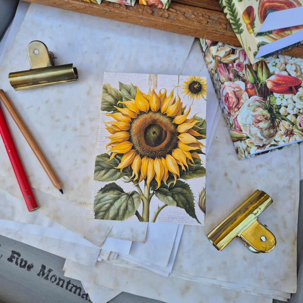 Sunflower Jotter Pad
