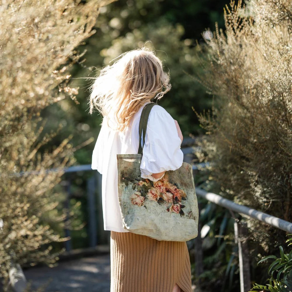 Old Masters Roses Tote Bag