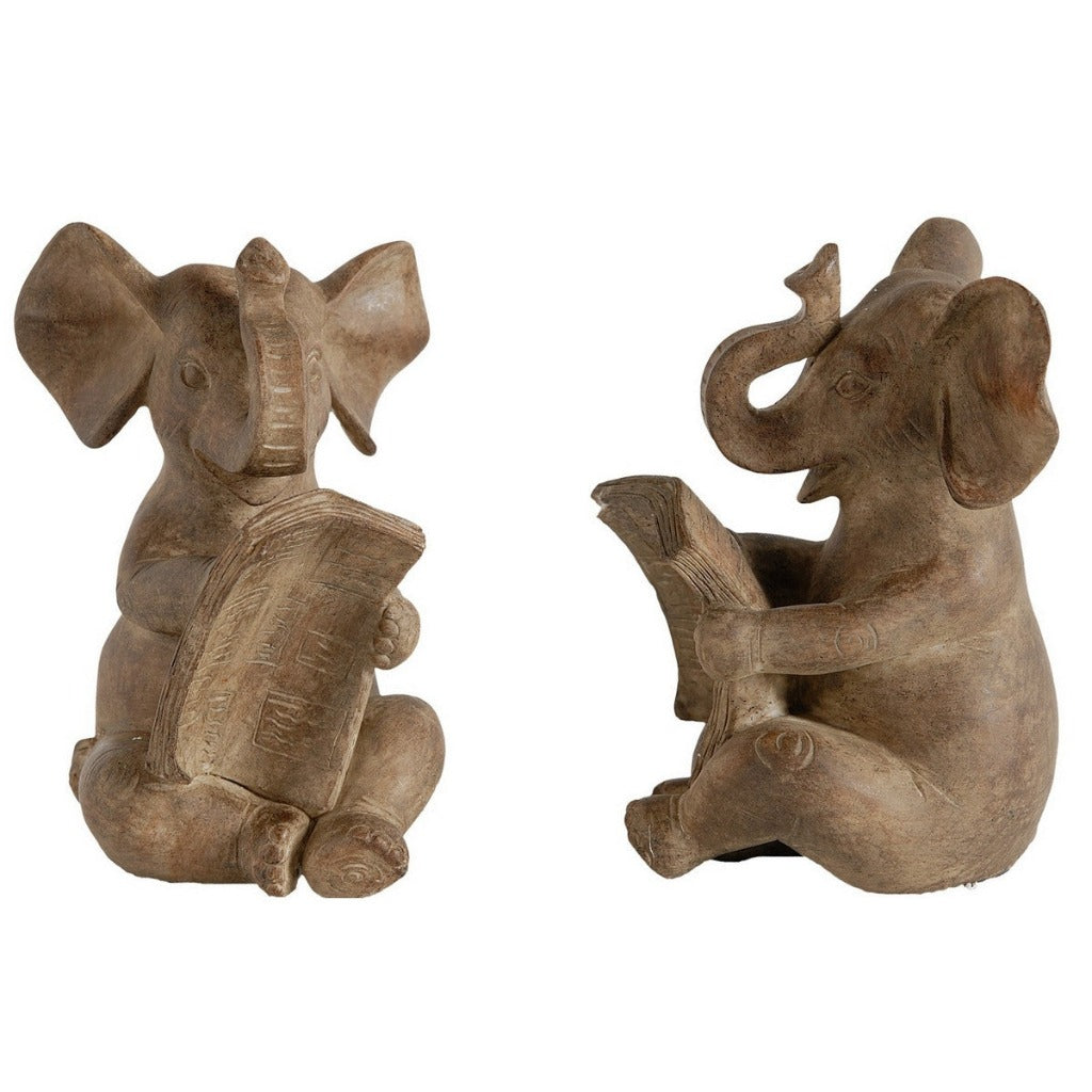Elephant Bookends | Set of 2