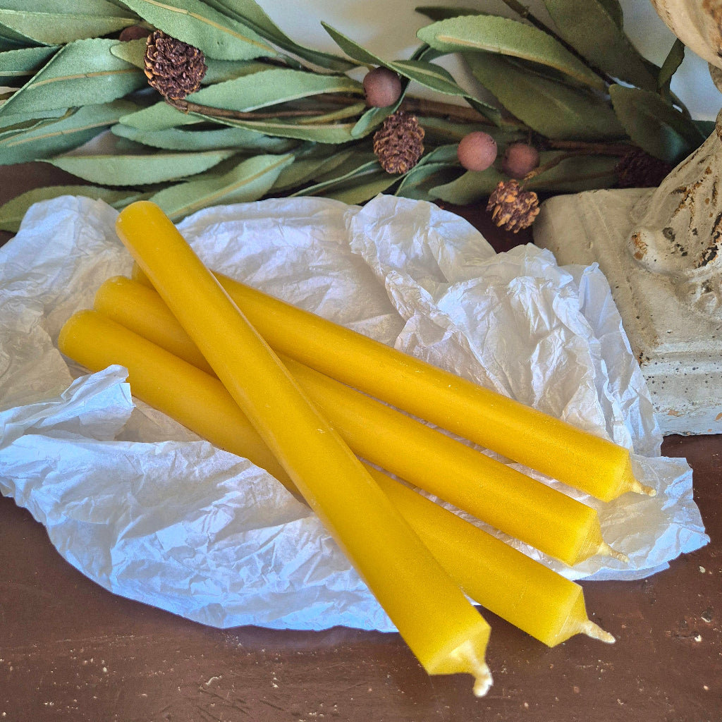 Tall Beeswax Candles