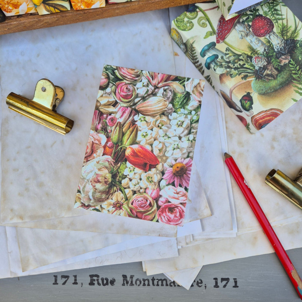 Tulip floral Jotter Pad