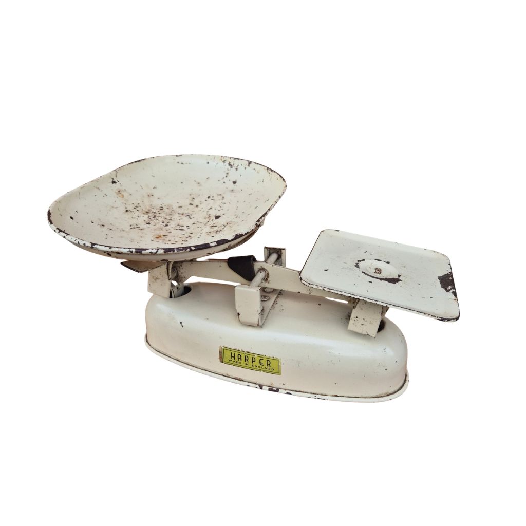 Vintage Harper Cream Kitchen Scales