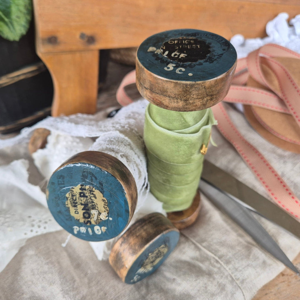Handmade Vintage Spools