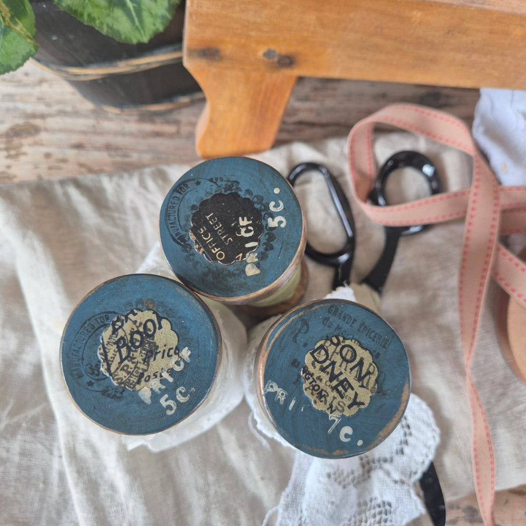 Vintage Spool End