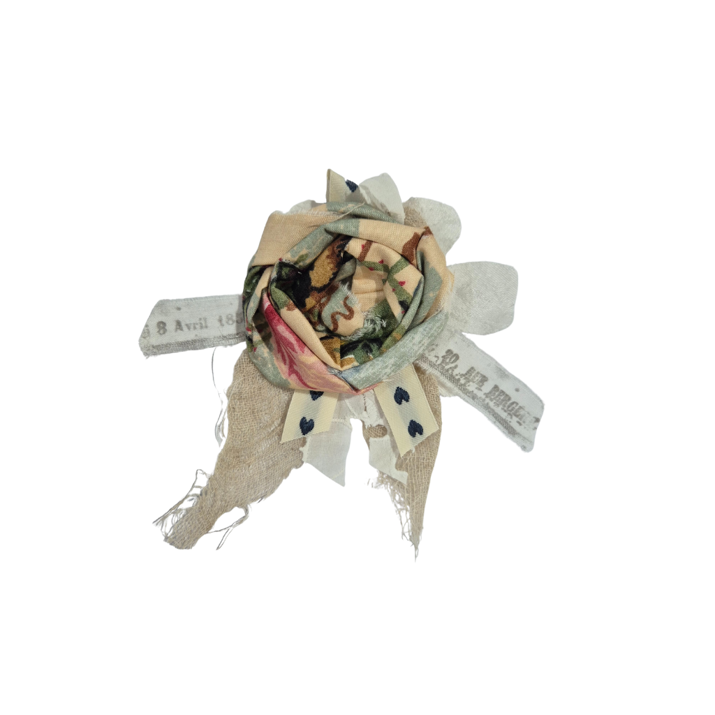 Vintage floral fabric Flowers