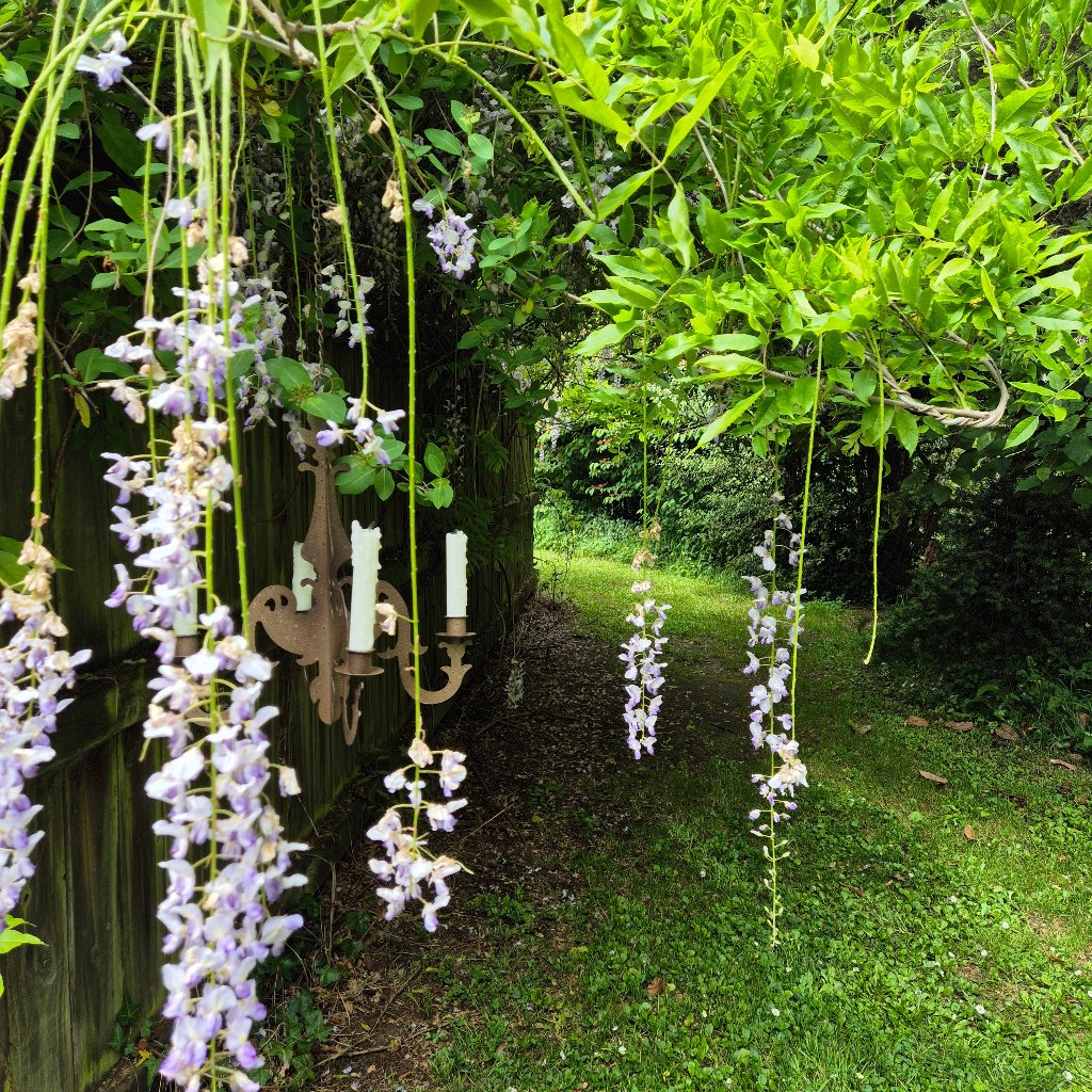 Wisteria Candelabra