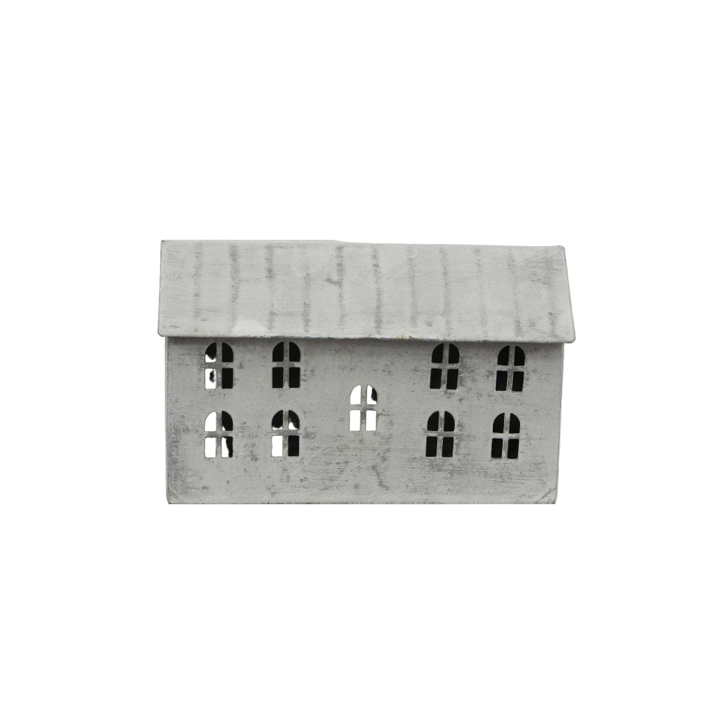 Zinc_Tealight_House_Oblong