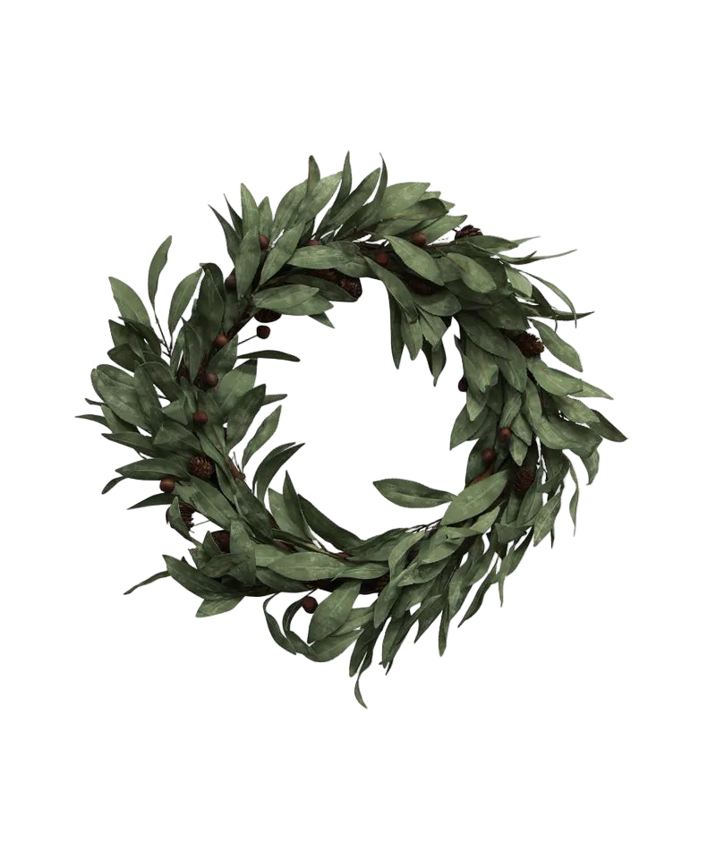 Eucalyptus Wood Berry Wreath
