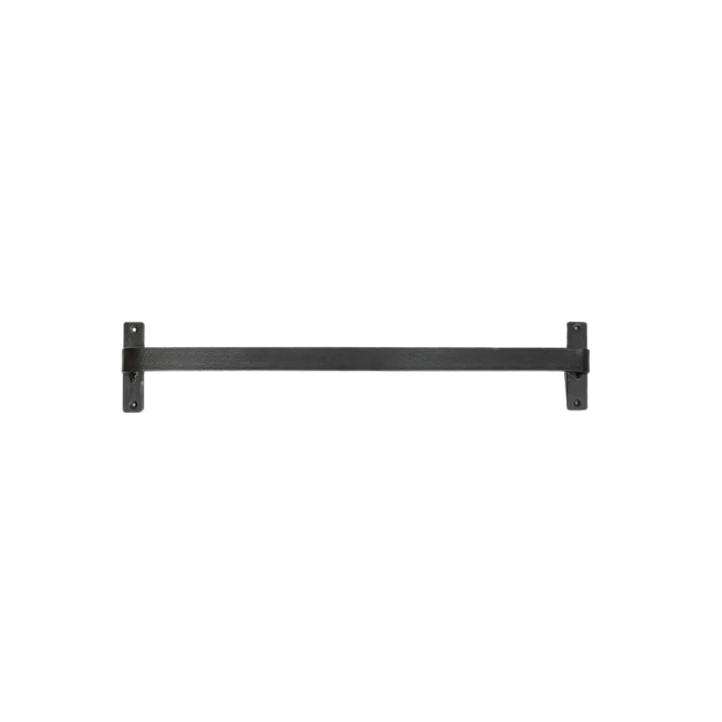 Black Iron Towel Rack