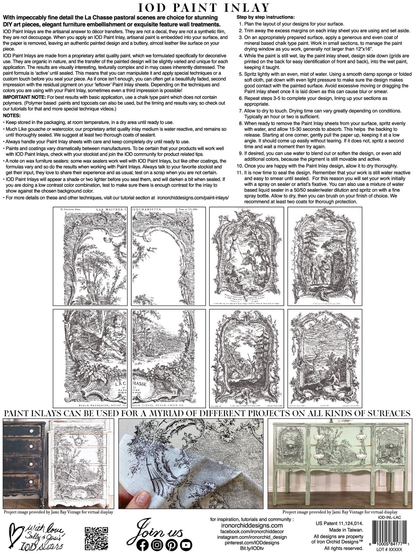 IOD Paint Inlay | La Chasse