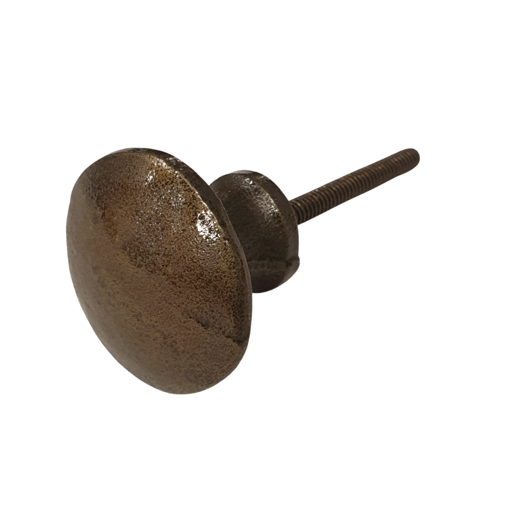 Industrial Knob | Antique Brass