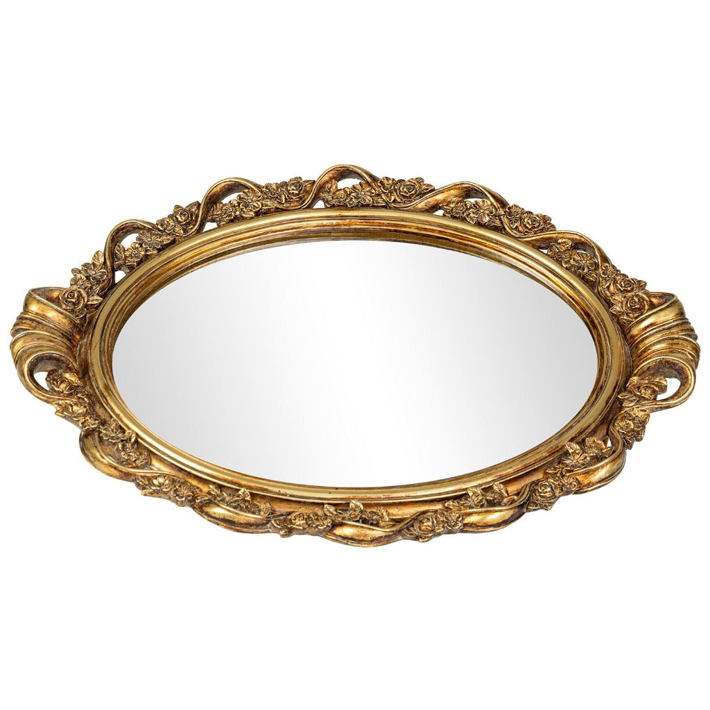 Gold Mirror Tray