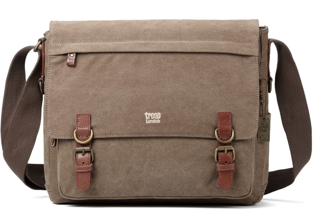 Troop Classic Laptop Bag | Brown
