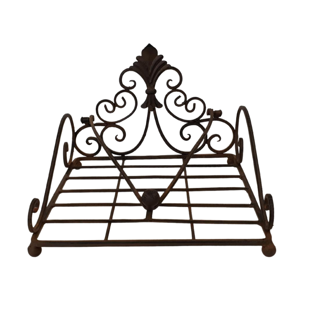 Rustic Fleur De Lis Napkin Holder