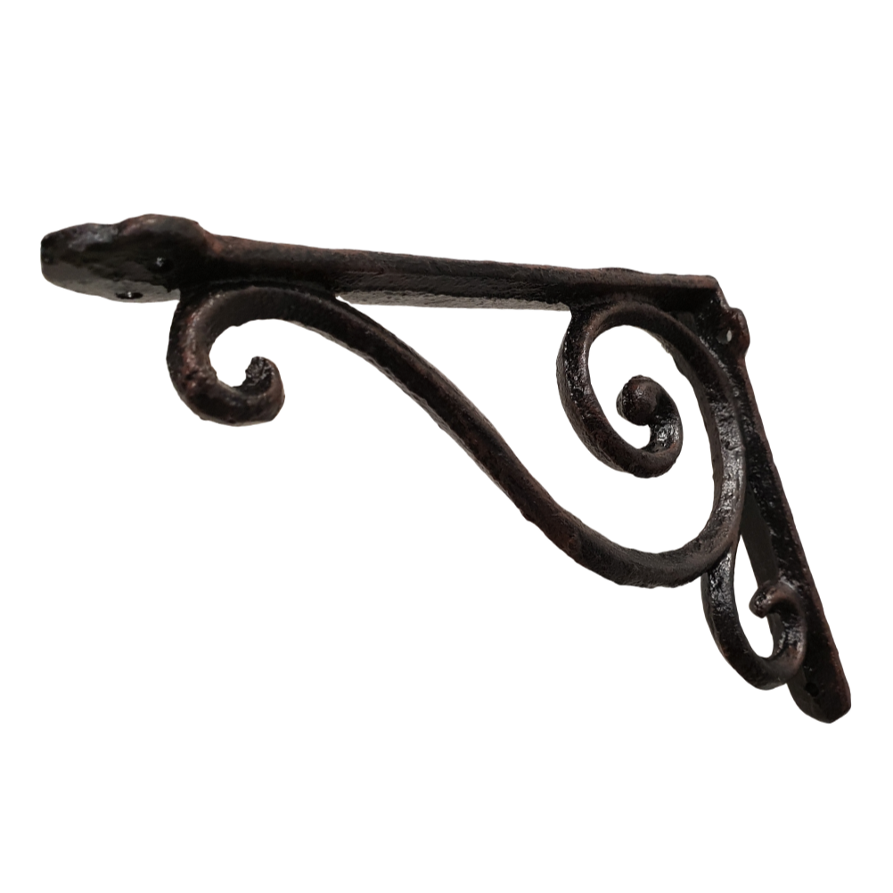 cast iron shelf bracket